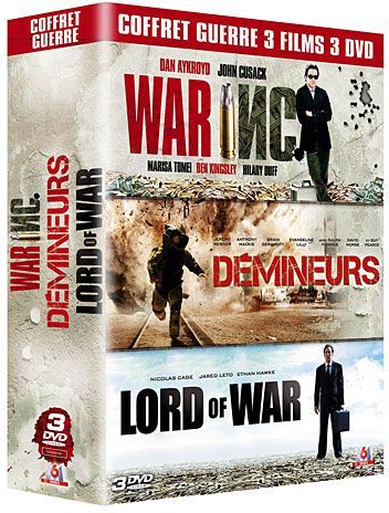 Coffret War : War Inc Démineurs Lord Of War [DVD] - flash vidéo