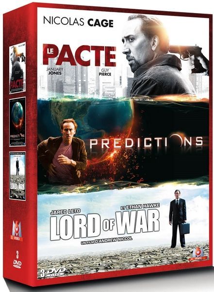 Coffret Nicolas Cage : Le Pacte Predictions Lord Of War [DVD] - flash vidéo