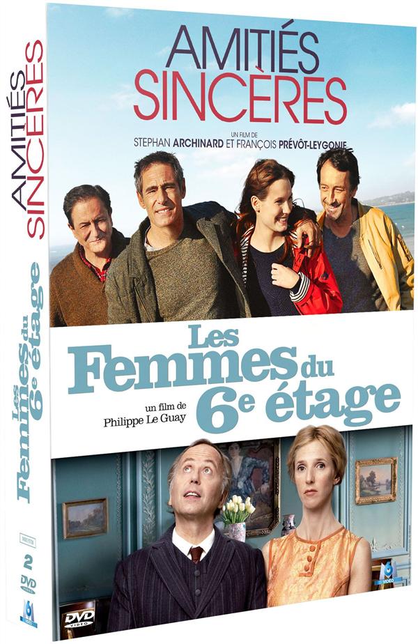 Coffret 2 Films : Les Femmes Du 6e étage Amitiés Sincères [DVD] - flash vidéo