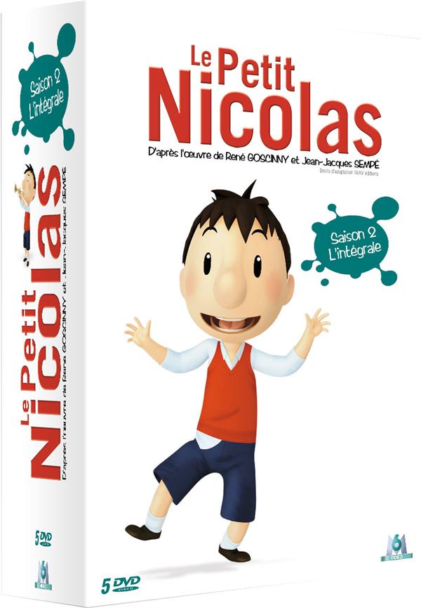 Coffret Le Petit Nicolas, Saison 2, Vol. 1 à 5 [DVD] - flash vidéo