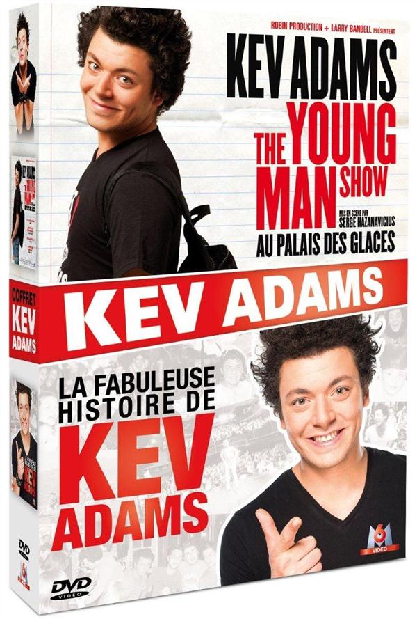Coffret Kev Adams : The Young Man Show La Fabuleuse Histoire De Kev Adams [DVD] - flash vidéo