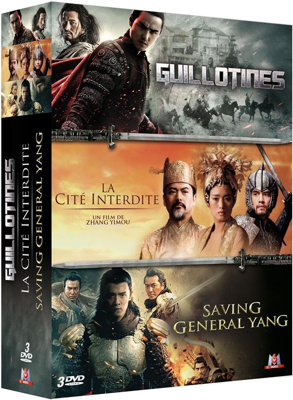 Coffret Arts Martiaux : The Guillotines Saving General Yang La Cité Interdite [DVD] - flash vidéo