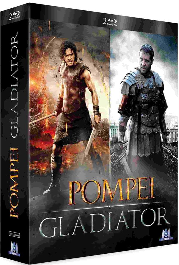 Pompéi + Gladiator [Blu-ray]