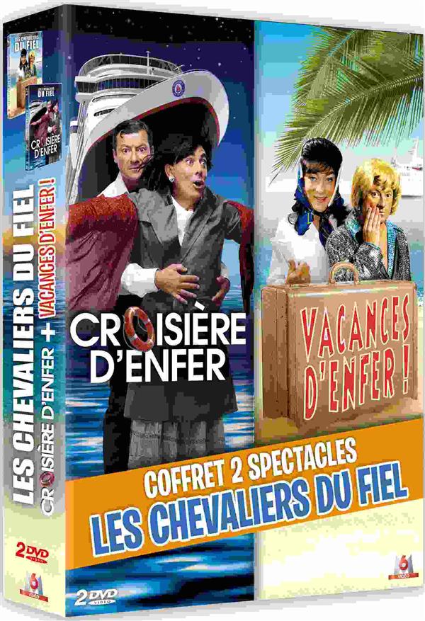 Coffret Chevaliers Du Fiel : Vacances D'enfer ! Croisière D'enfer [DVD] - flash vidéo