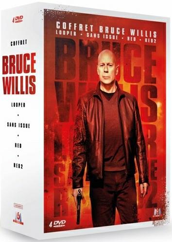 Coffret Bruce Willis 4 Films : Red 1 Et 2 Sans Issue Looper [DVD] - flash vidéo
