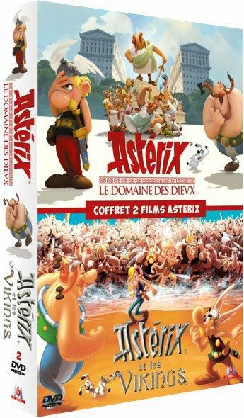 Coffret Astérix 2 Films : Astérix Et Le Domaine Des Dieux Astérix Et Les Vikings [DVD] - flash vidéo