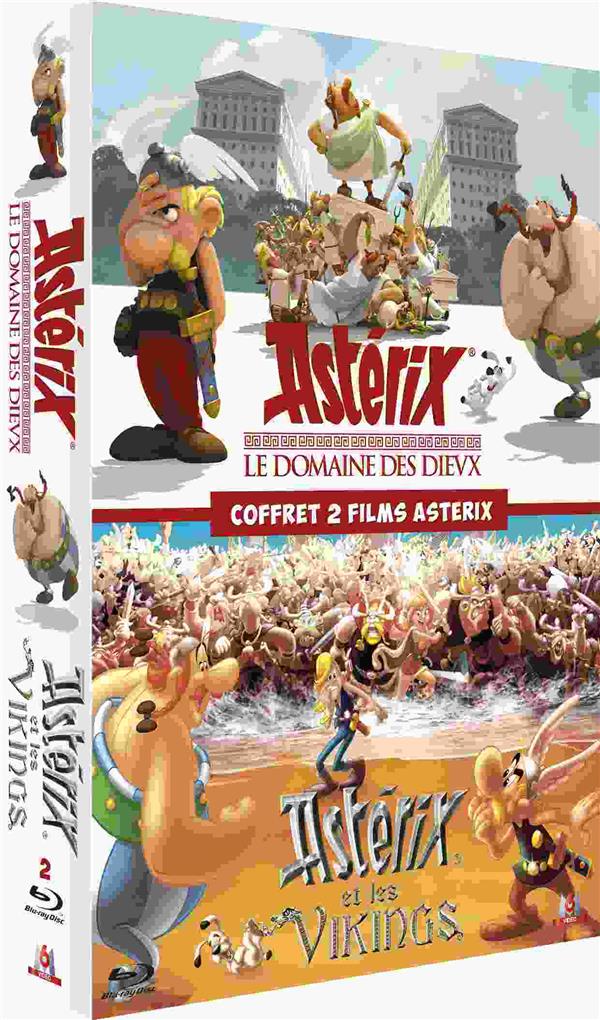 Coffret 2 films Astérix - Le Domaine des Dieux + Astérix et les Vikings [Blu-ray] - flash vidéo