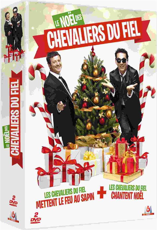 Coffret Le Noël Des Chevaliers Du Fiel : Mettent Le Feu Au Sapin Chantent Noël [DVD] - flash vidéo