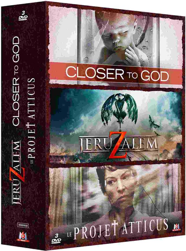Coffret Expériences 3 Films : Closer To God Le Projet Atticus Jeruzalem [DVD] - flash vidéo