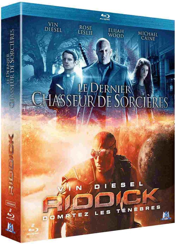 Coffret Vin Diesel: Le dernier chasseur de sorcière + Riddick [Blu-ray] - flash vidéo