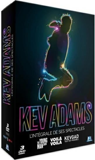 Coffret Kev Adams 3 Spectacles : KevGad, Tout Est Possible Young Man Show Voilà Voilà [DVD] - flash vidéo