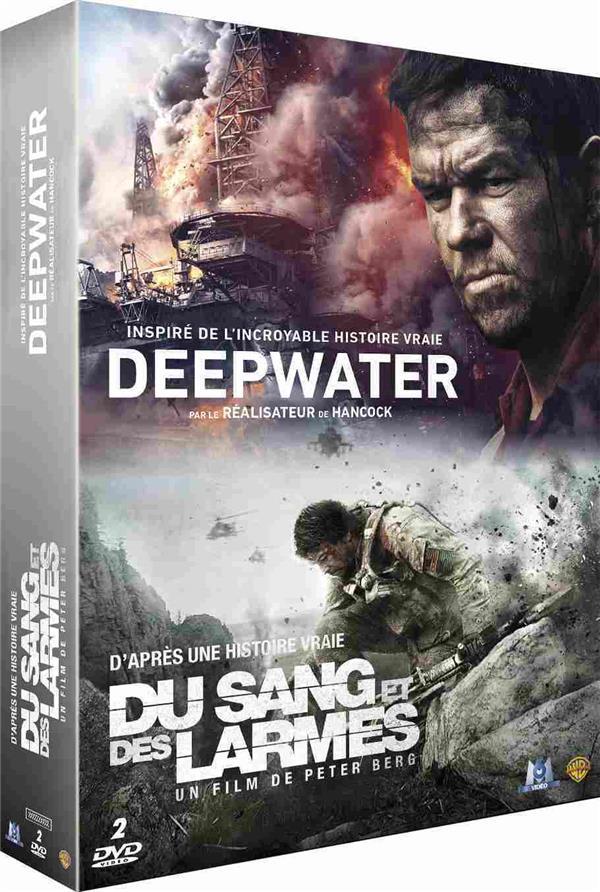 Coffret Mark Wahlberg 2 Films : Deepwater Du Sang Et Des Larmes [DVD] - flash vidéo