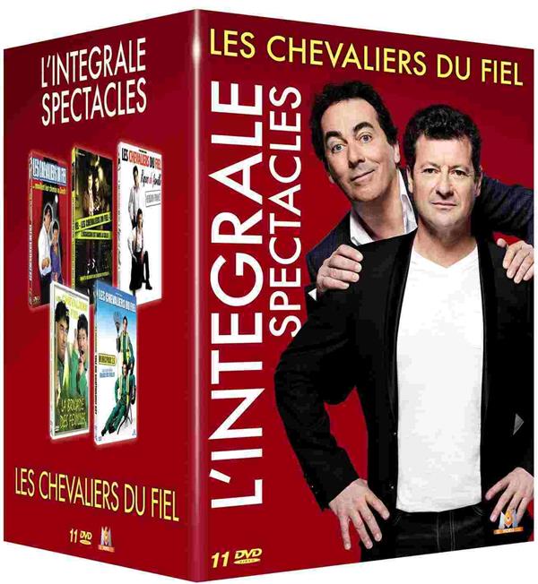 Coffret Les Chevaliers Du Fiel 11 Spectacles [DVD] - flash vidéo