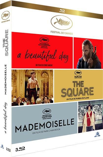 Coffret "Festival de Cannes" : A Beautiful Day + The Square + Mademoiselle [Blu-ray] - flash vidéo