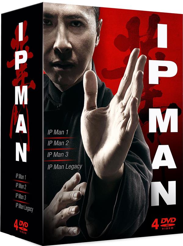 Coffret Arts Martiaux 4 Films : Ip Man 1 à 3 Master Z [DVD] - flash vidéo