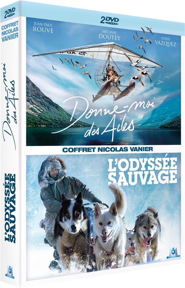 Coffret Vanier 2 Films : L'odyssée Sauvage Donne-moi Des Ailes [DVD] - flash vidéo