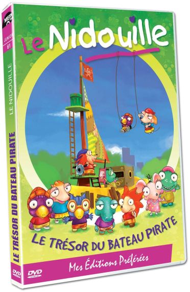 Nidouille Et Le Tresor Du Bateau Pirate [DVD] - flash vidéo