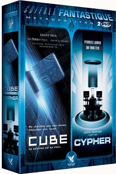 Coffret Fantastique : Cube + Cypher [DVD] - flash vidéo
