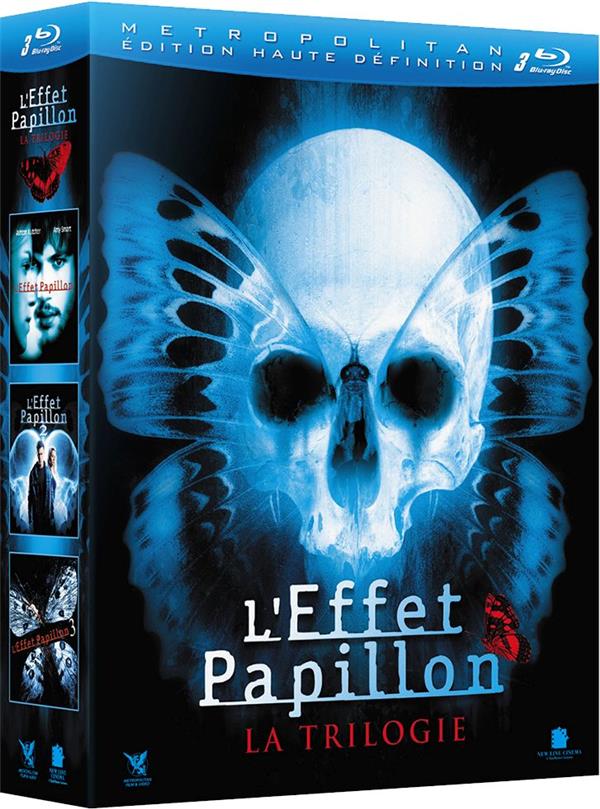 La Trilogie L'effet papillon 1 + 2 + 3 [Blu-ray] - flash vidéo