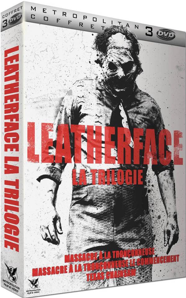 Coffret Trilogie Leatherface 3 Films : Massacre à La Tronçonneuse Le Commencement Texas Chainsaw [DVD] - flash vidéo
