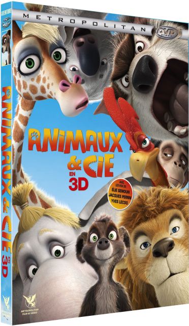 Animaux & Cie 3D [DVD] - flash vidéo