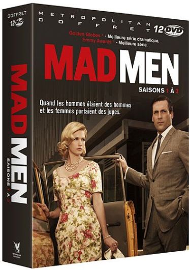 Coffret Mad Men, Saison 1 à 3 [DVD] - flash vidéo