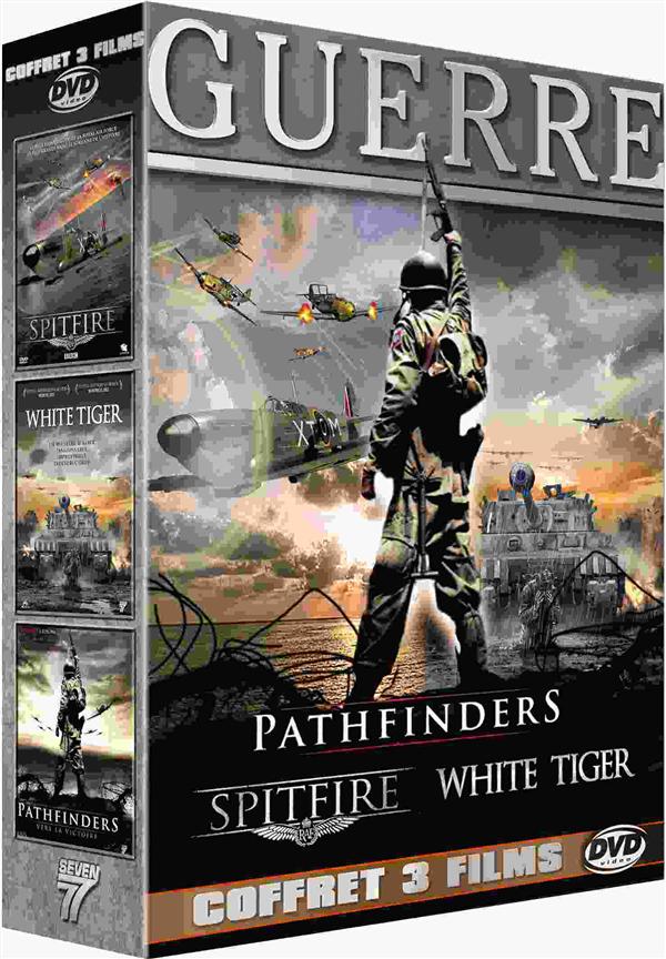 Coffret Guerre 3 Films : Pathfinders, Vers La Victoire  White Tiger  Spitfire [DVD]