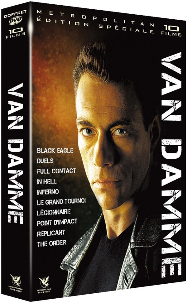 Coffret Van Damme 10 Films [DVD] - flash vidéo