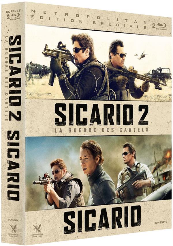 Sicario + Sicario : La guerre des Cartels [Blu-ray]