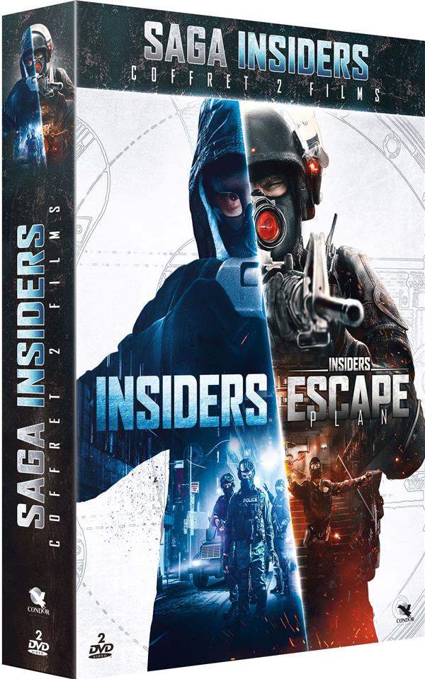 Coffret Insiders 1 Et 2 : Insiders Escape Plan [DVD] - flash vidéo