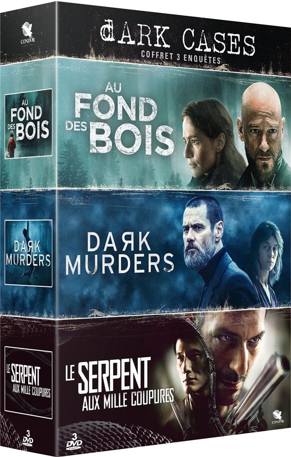 Coffret Dark Cases 3 Films : Dark Murders Au Fond Des Bois Le Serpent Aux Mille Coupures [DVD] - flash vidéo