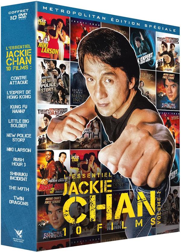 Coffret Jackie Chan L'essentiel N°2 [DVD] - flash vidéo