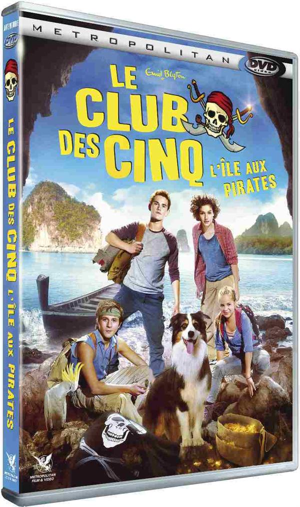 Le Club des 5 : L'île des pirates [DVD] - flash vidéo