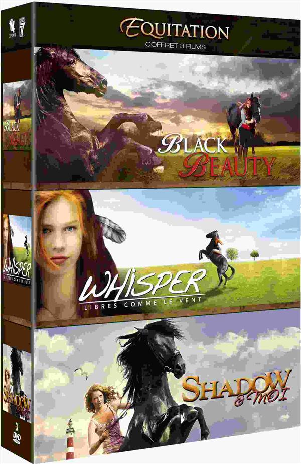 Coffret équitation : Black Beauty Whisper Shadow Et Moi [DVD] - flash vidéo