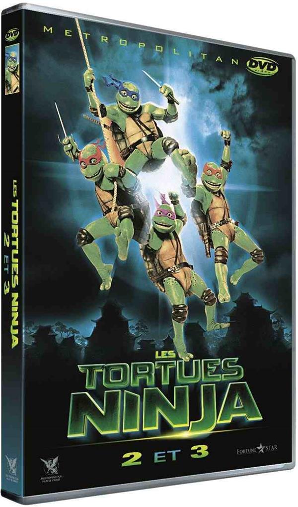Les Tortues Ninja 2 & 3 : Le secret de la mutation + Les Tortues Ninja 3 : Nouvelle génération [DVD] - flash vidéo