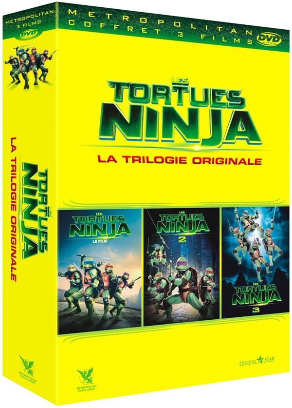 Les Tortues Ninja - La trilogie originale : Le Film + Le secret de la mutation + Les Tortues Ninja 3 : Nouvelle génération [DVD]