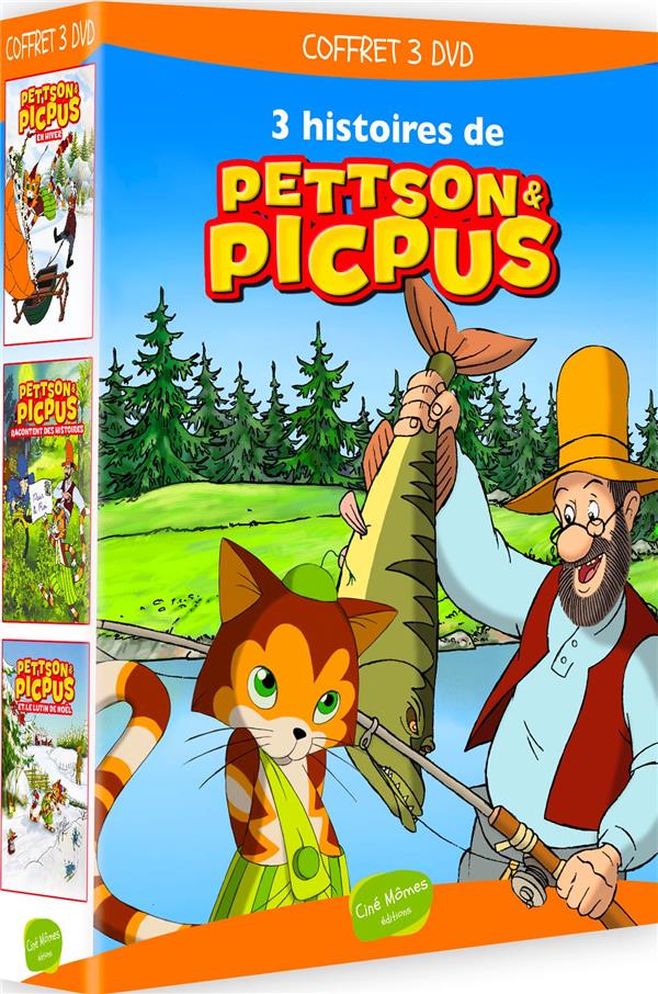 Coffret 3 DVD : Pettson et Picpus en hiver + Pettson et Picpus racontent des histoires + Pettson et Picpus et le lutin de Noêl [DVD]