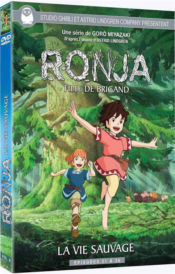 Ronja, fille de brigand - Vol. 4 - La Vie sauvage - Épisodes 21 à 26 [DVD]