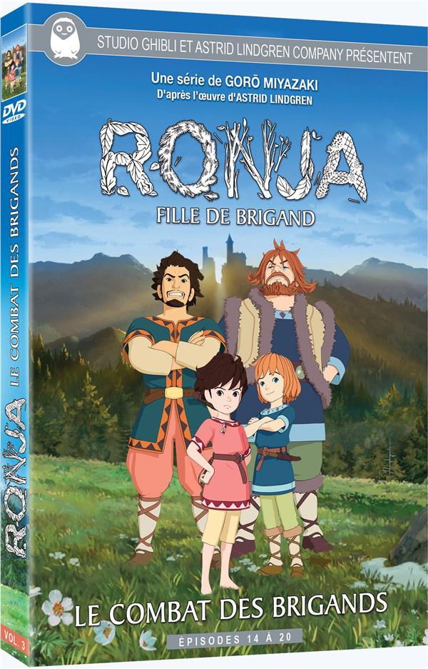 Ronja, fille de brigand - Vol. 3 - Le Combat des brigands - Épisodes 14 à 20 [DVD]