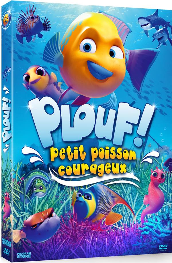 Plouf ! Petit poisson courageux [DVD] - flash vidéo