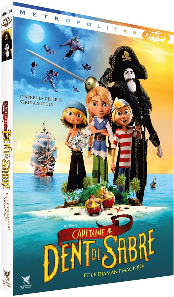 Capitaine Dent de Sabre et le diamant magique [DVD] - flash vidéo