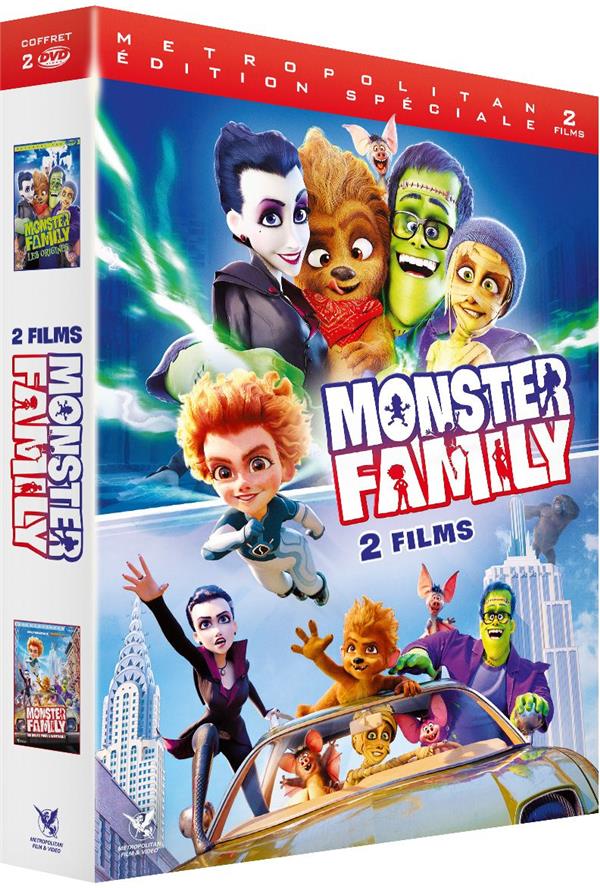 Monster Family : Les Origines + En route pour l'aventure ! [DVD]