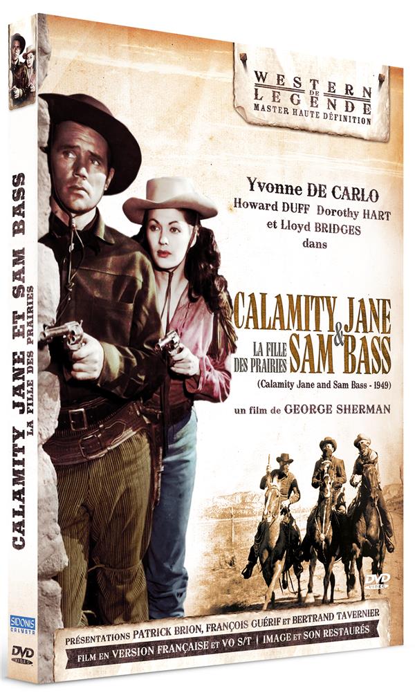 Calamity Jane & Sam Bass - La Fille des prairies [DVD] - flash vidéo