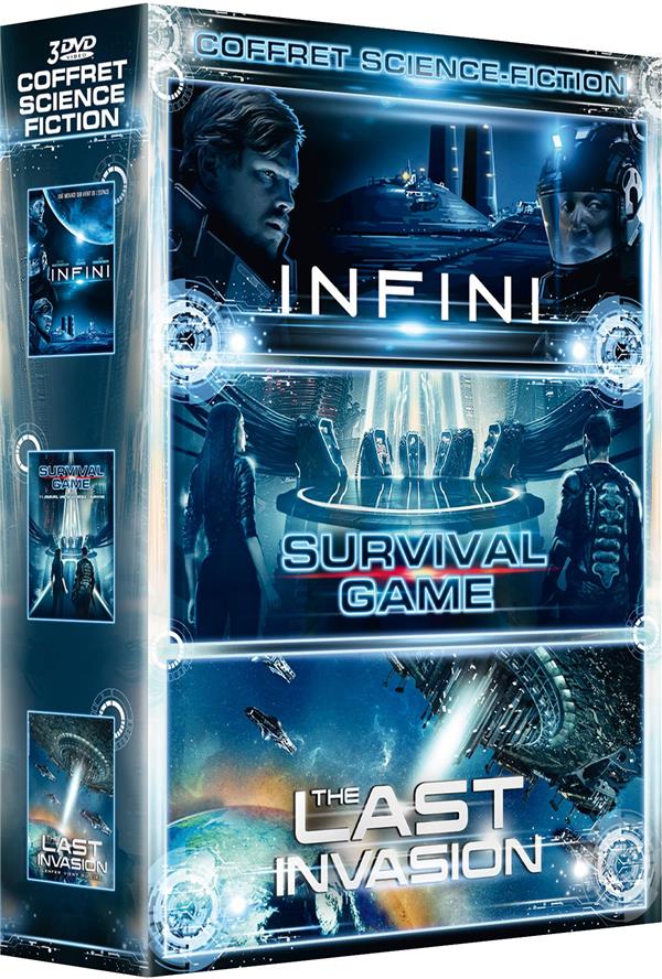 Coffret Science Fiction 3 Films : Infini  Survival Game  The Last Invasion [DVD]