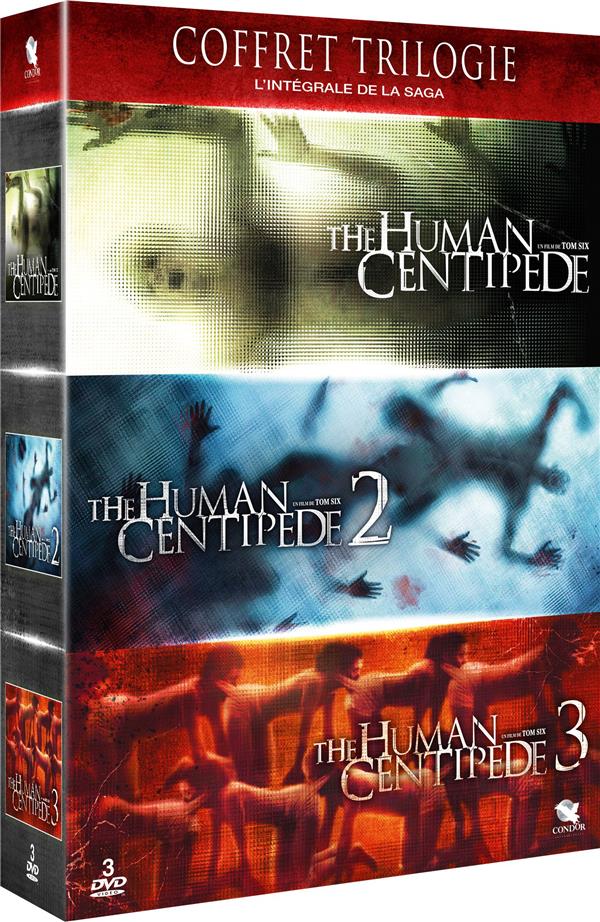 Coffret Trilogie The Human Centipede [DVD] - flash vidéo