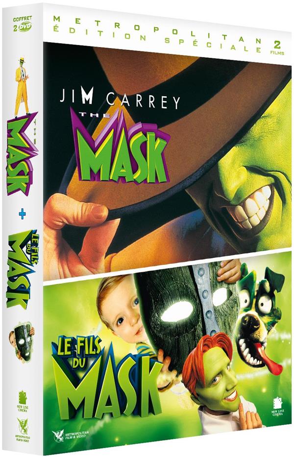The Mask : L'intégrale (Mask + Le fils du Mask) [DVD] - flash vidéo