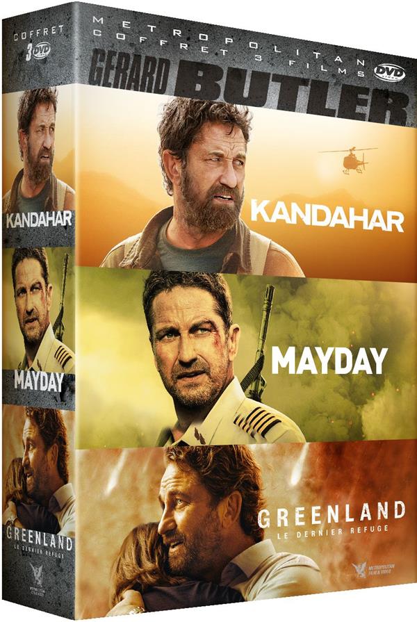 Gerard Butler : Kandahar + Mayday + Greenland : Le Dernier Refuge [DVD]