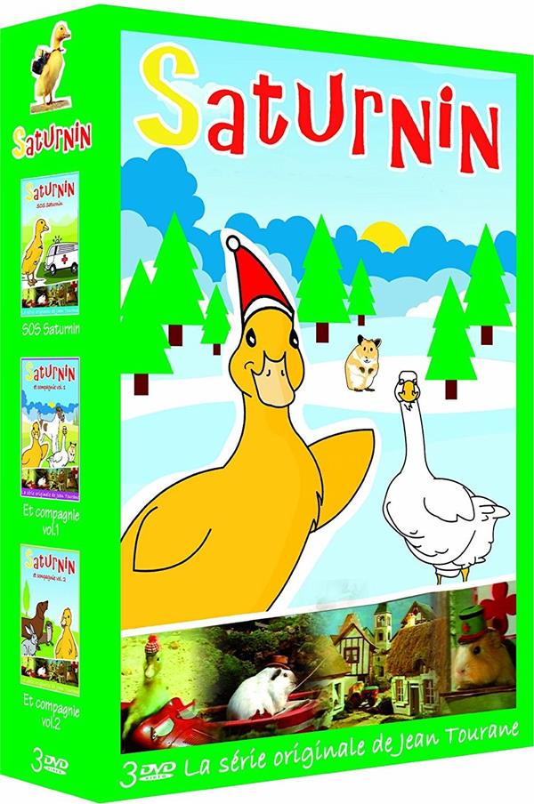 Saturnin - Coffret 3 DVD : Vol. 4 + Vol. 5 + Vol. 6 [DVD] - flash vidéo