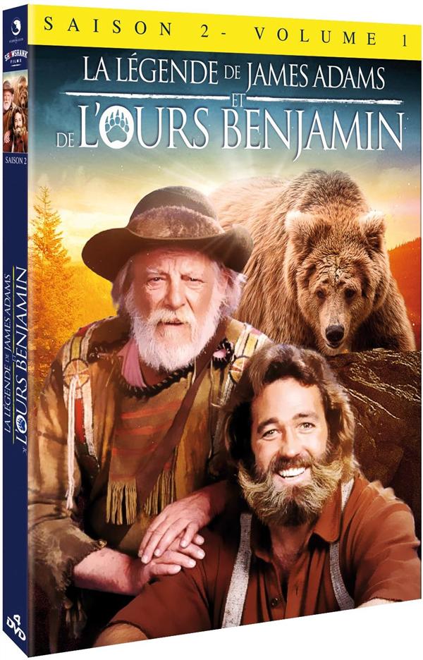 Coffret La Légende De James Adams Et De L'ours Benjamin, Saison 2, Vol. 1 [DVD]