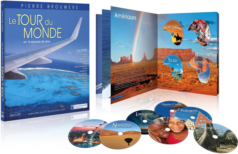 Le Tour du monde en 16 escales de rêve [DVD] - flash vidéo